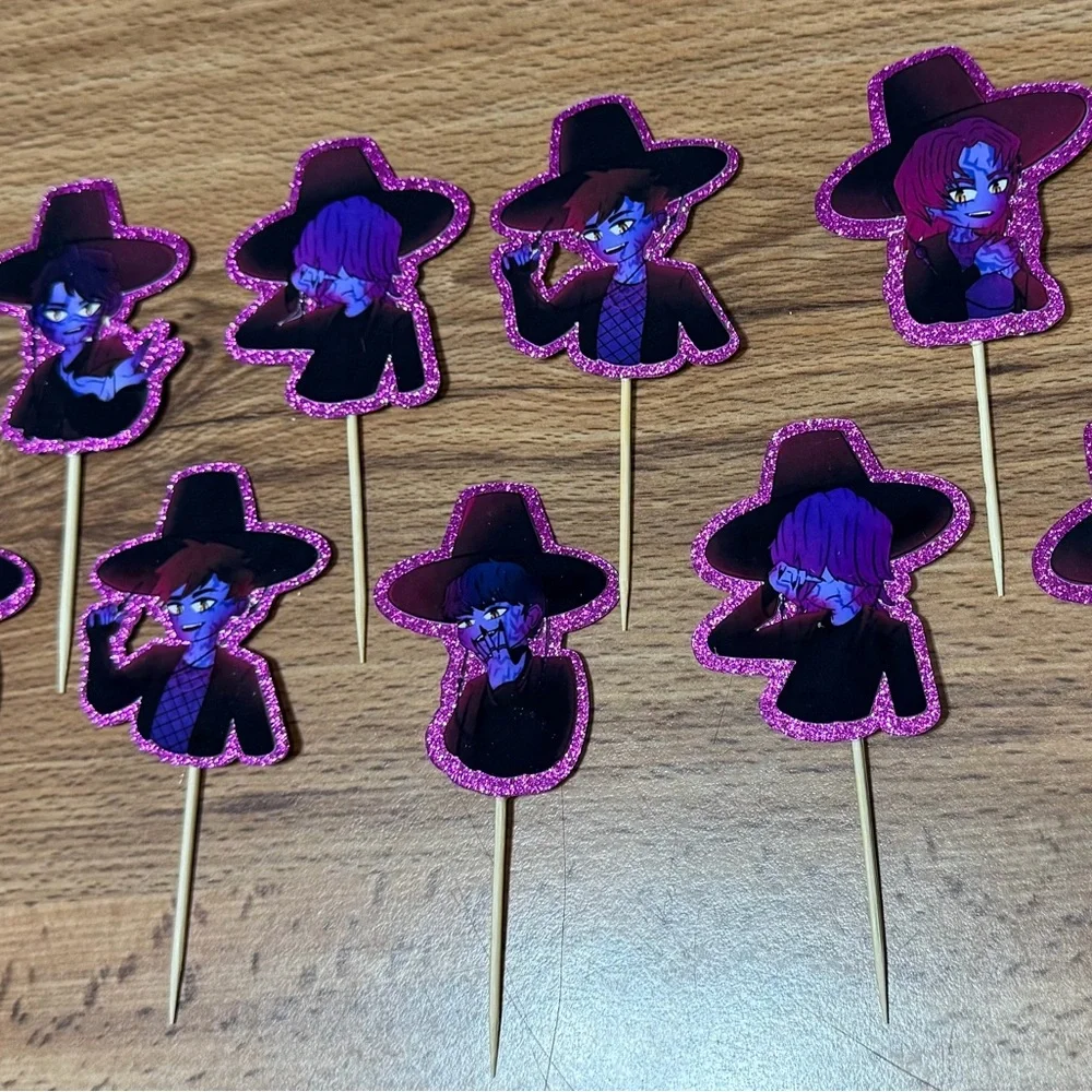 Demon hunters Cupcake Toppers